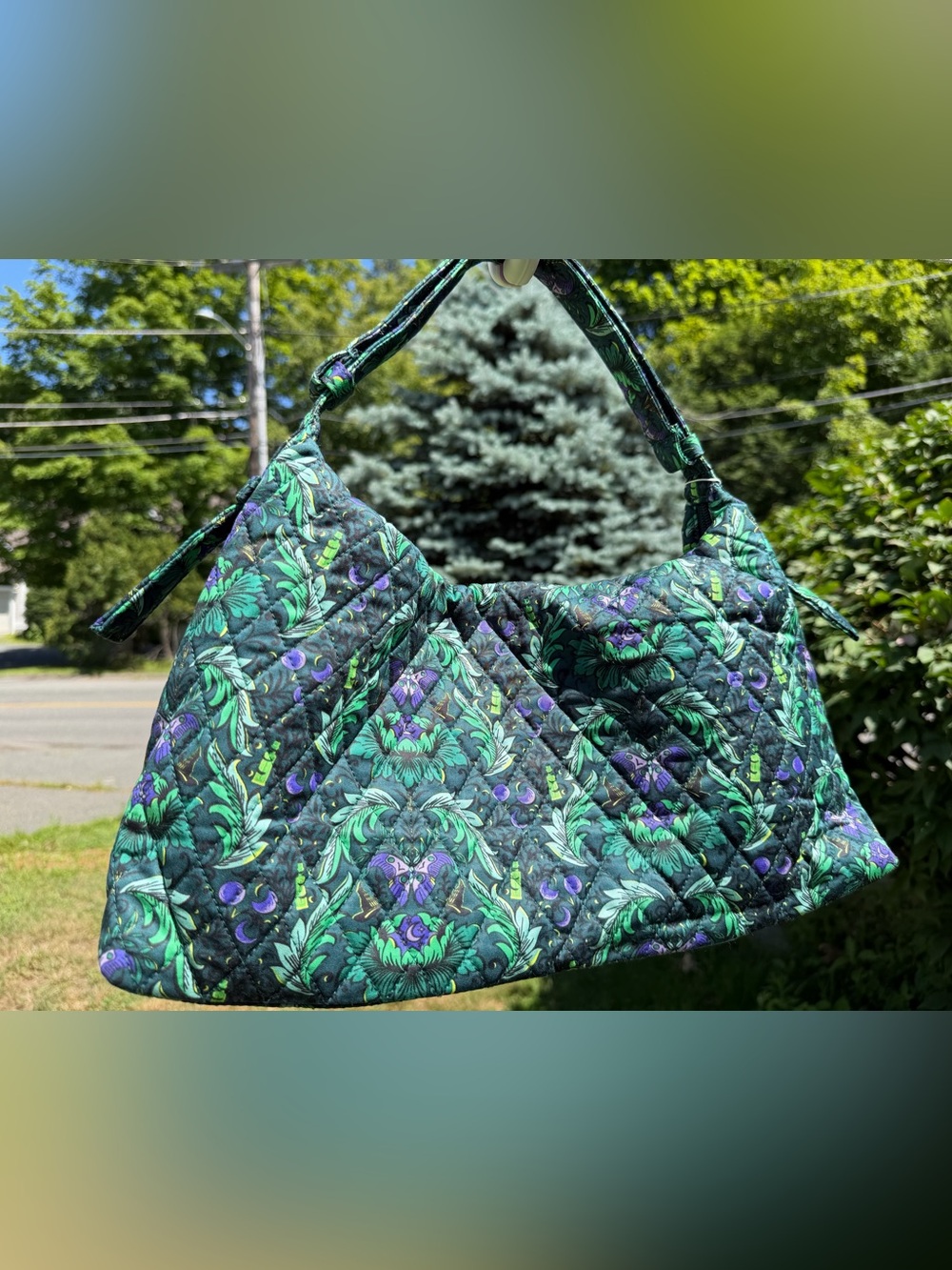 Vera Bradley x Wicked Marcelle Shoulder Bag Wickedly Beautiful NWT